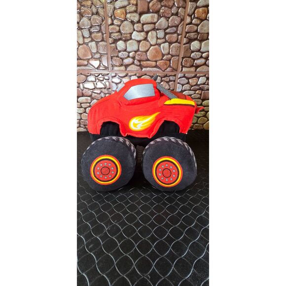 Nickelodeon Blaze And The Monster Machines Plush Large Pre owned #B14 - Picture 5 of 11